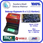 Sekrup Gypsum 6 x 1 LONG ( 1 Karton ) 1