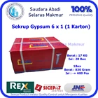 Sekrup Gypsum 6 x 1 LONG ( 1 Karton ) 4