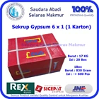 Sekrup Gypsum 6 x 1 LONG ( 1 Karton ) 2