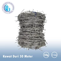 Galvanised Barbed Wire 2.1mm 5Kg