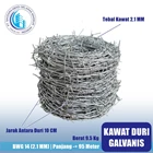 Kawat Berduri Galvanis Variasi Ukuran 2